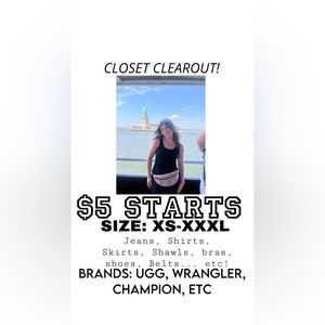 $5 Starts Sunday Sale Show!